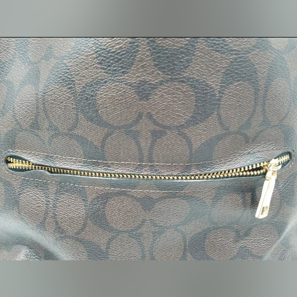 Coach Designer Small Skylar Hobo Pebble Leather Handbag Purse - Picture 7 of 8